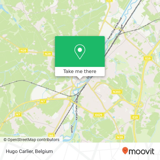 Hugo Carlier map