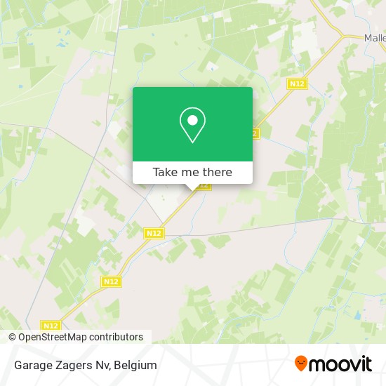 Garage Zagers Nv map