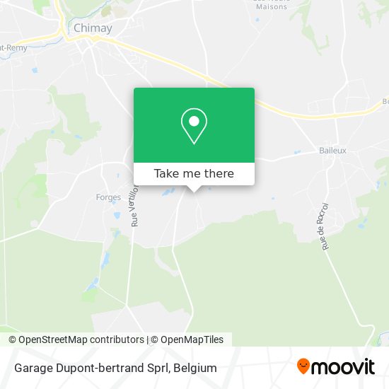 Garage Dupont-bertrand Sprl map