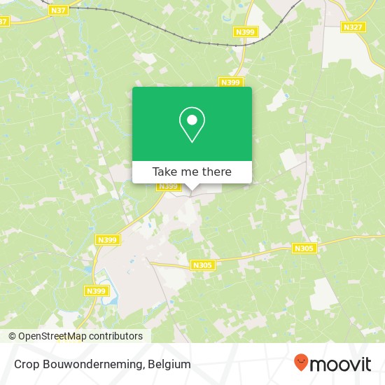 Crop Bouwonderneming map