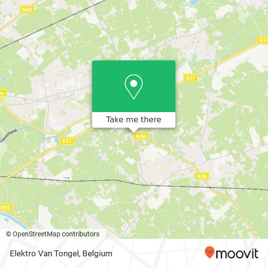 Elektro Van Tongel map