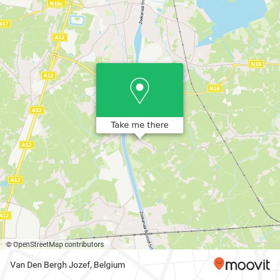 Van Den Bergh Jozef map