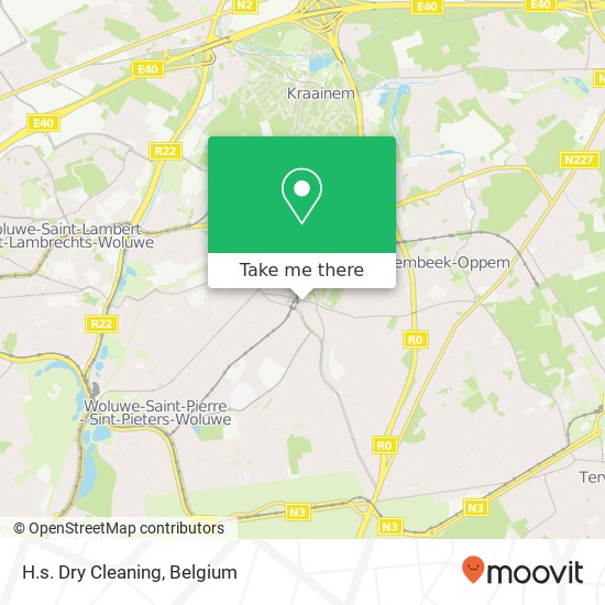 H.s. Dry Cleaning map