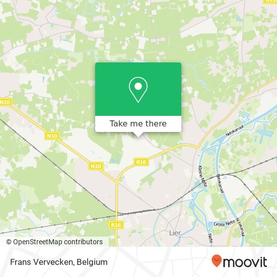 Frans Vervecken map
