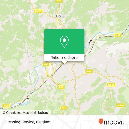 Pressing Service map