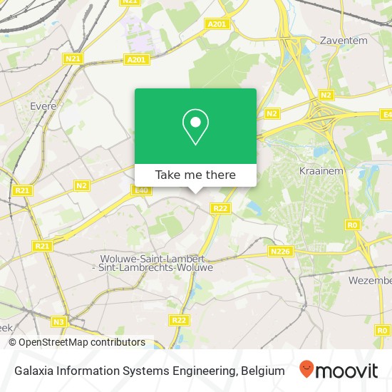Galaxia Information Systems Engineering map