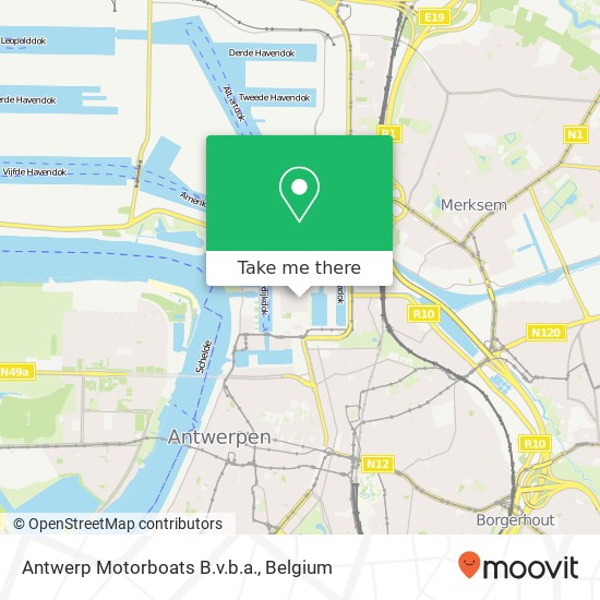 Antwerp Motorboats B.v.b.a. map