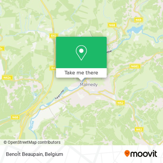 BenoÎt Beaupain map