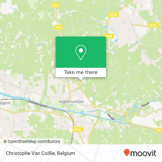 Christophe Van Coillie map