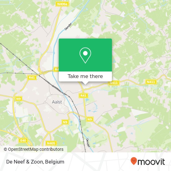 De Neef & Zoon map