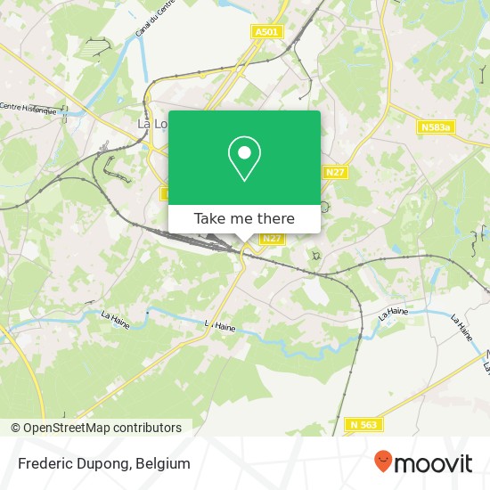 Frederic Dupong map