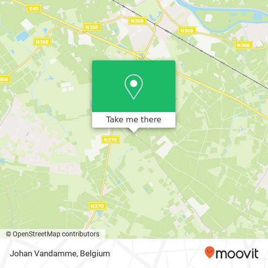 Johan Vandamme map