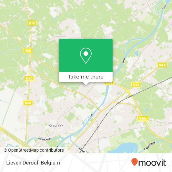 Lieven Derouf map