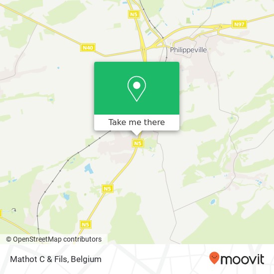 Mathot C & Fils map