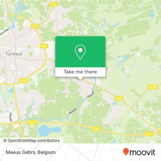 Meeus Gebrs map