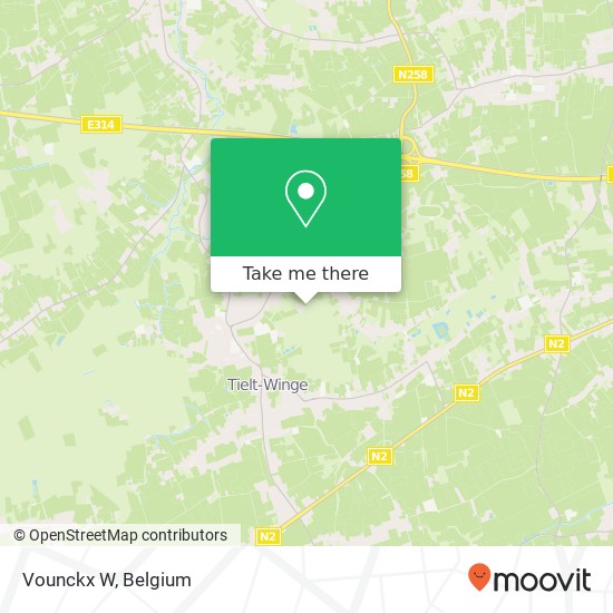 Vounckx W map