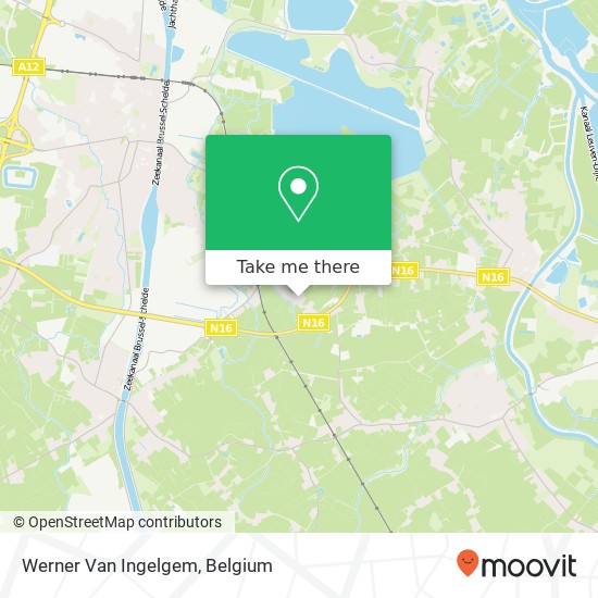 Werner Van Ingelgem map