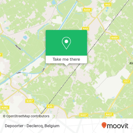Depoorter - Declercq map