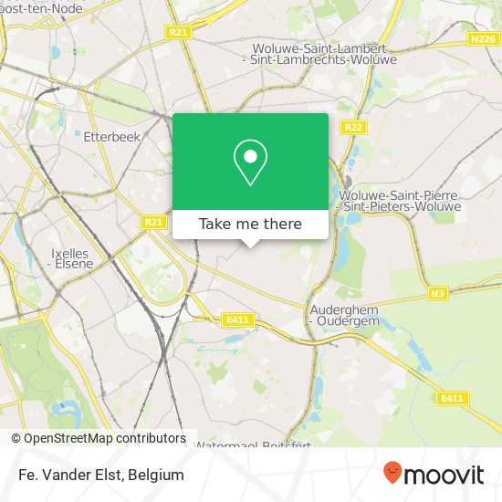 Fe. Vander Elst map