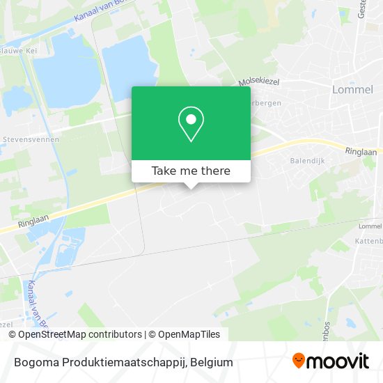 Bogoma Produktiemaatschappij plan