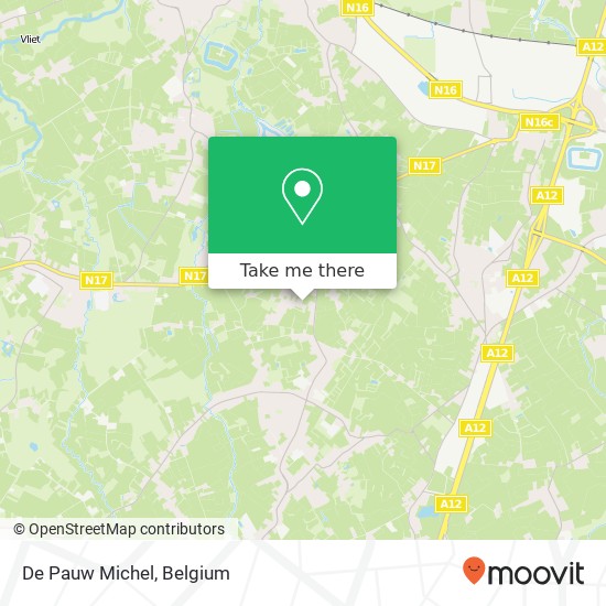 De Pauw Michel map