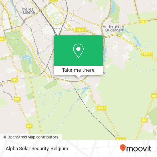 Alpha Solar Security map