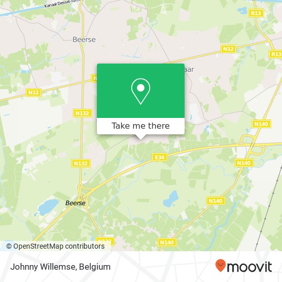 Johnny Willemse map