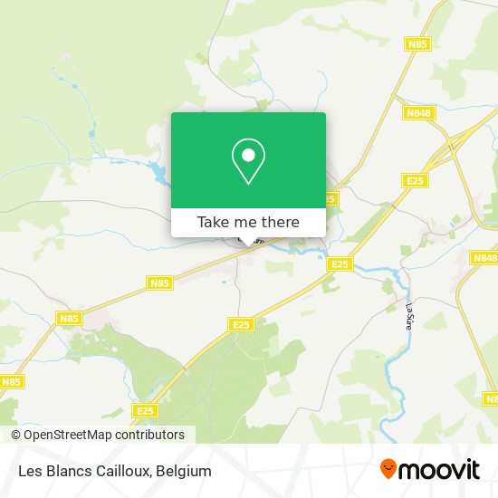 Les Blancs Cailloux map