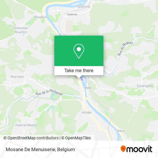 Mosane De Menuiserie map