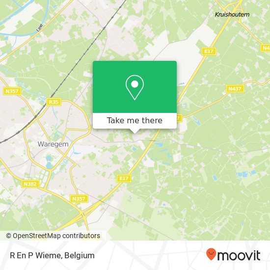 R En P Wieme map