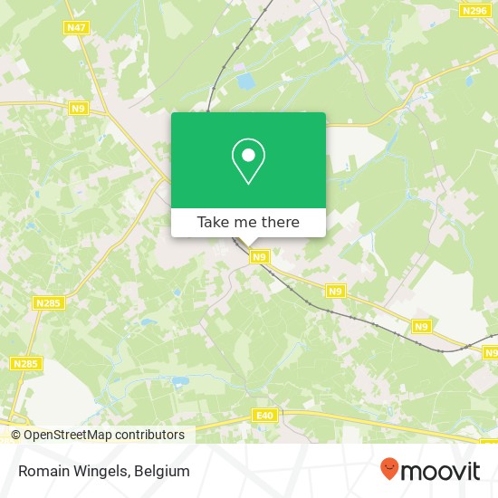 Romain Wingels map