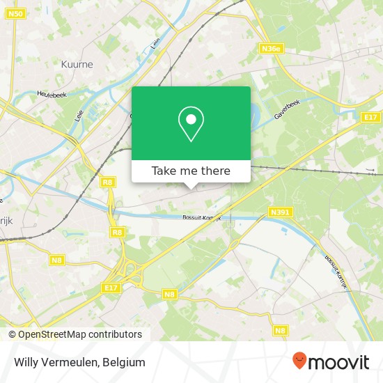 Willy Vermeulen map