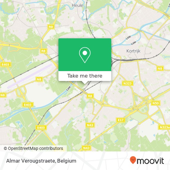 Almar Verougstraete map