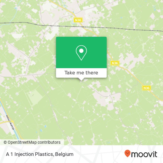 A 1 Injection Plastics map