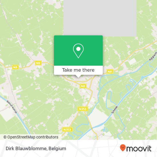 Dirk Blauwblomme map