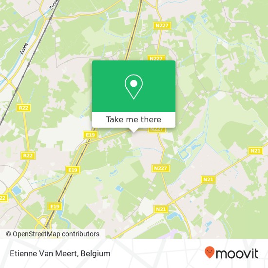 Etienne Van Meert map