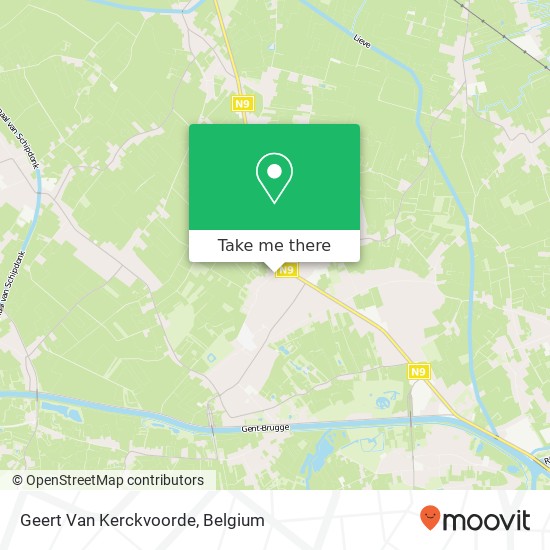 Geert Van Kerckvoorde map