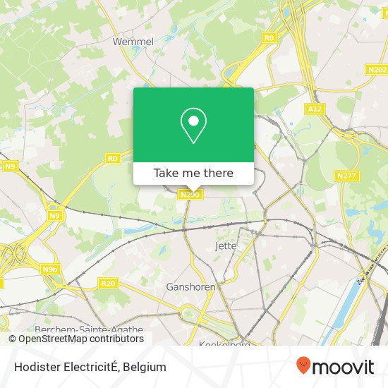 Hodister ElectricitÉ plan