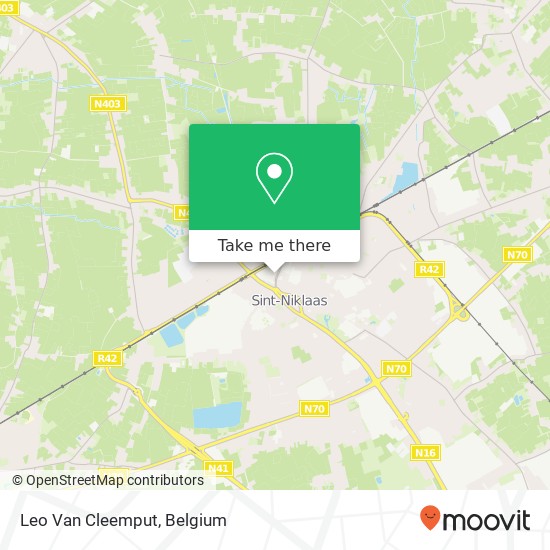 Leo Van Cleemput map