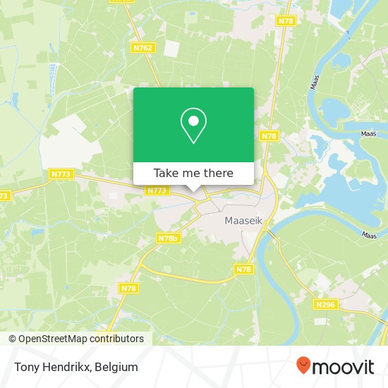 Tony Hendrikx map