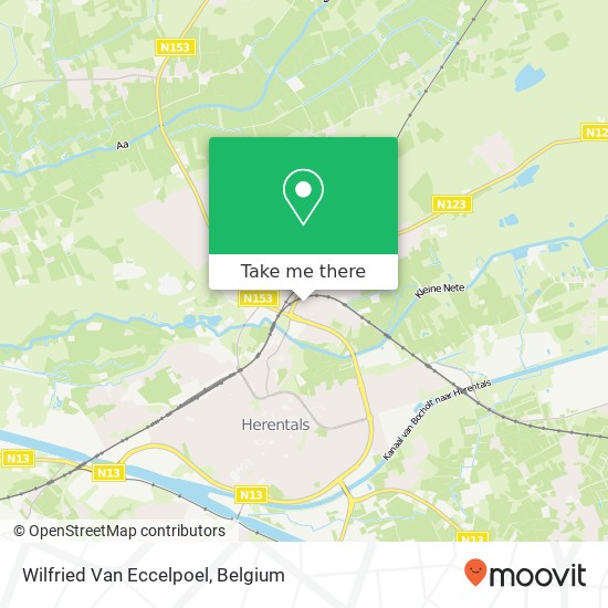 Wilfried Van Eccelpoel map