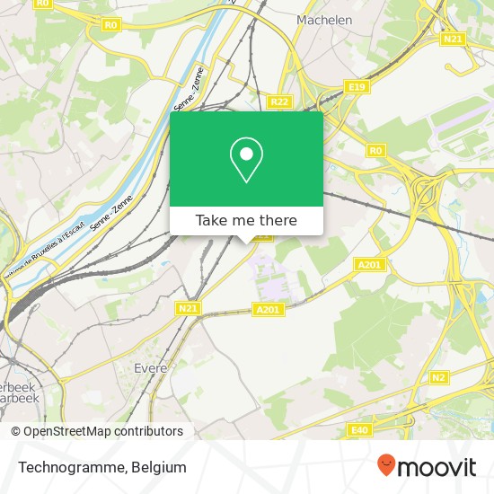 Technogramme map