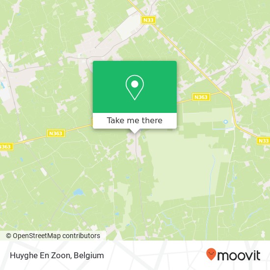 Huyghe En Zoon map