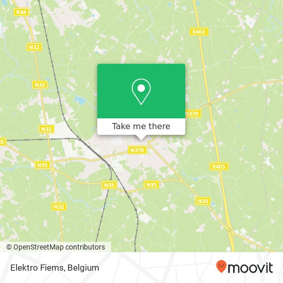 Elektro Fiems map
