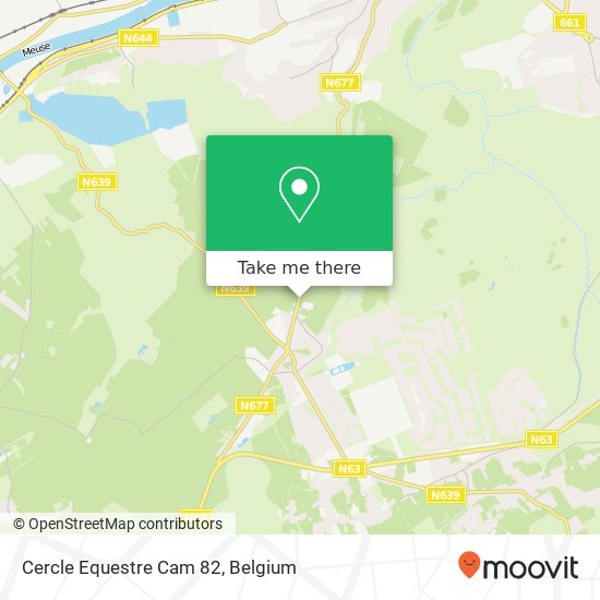 Cercle Equestre Cam 82 map