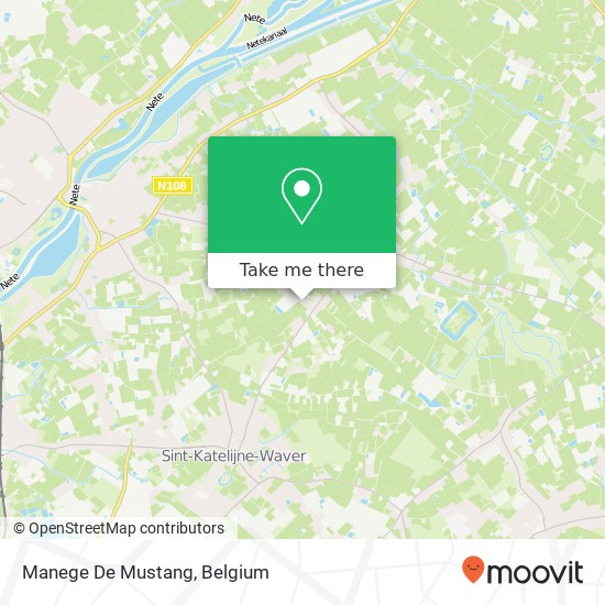 Manege De Mustang map