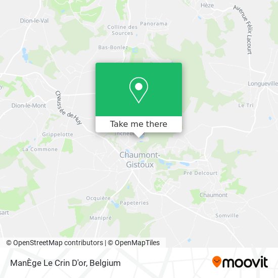 ManÈge Le Crin D'or map
