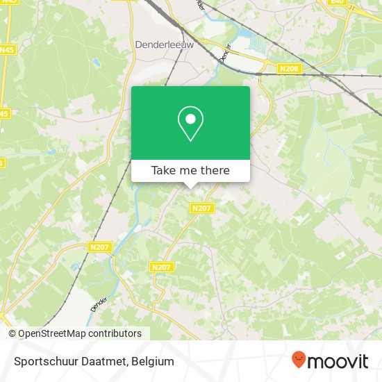 Sportschuur Daatmet map