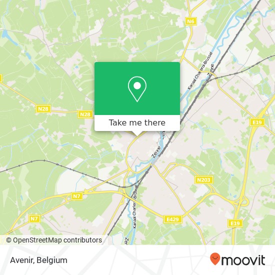 Avenir map