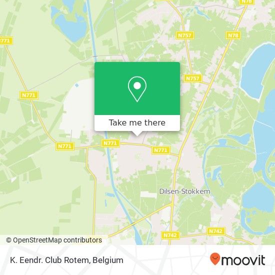 K. Eendr. Club Rotem map